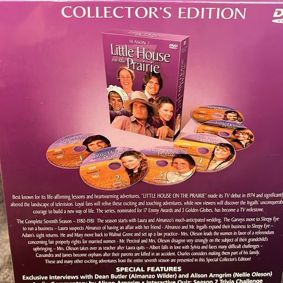 🆕 Little House on the Prairie Season 7 Complete DVD set - Picture 4 of 8